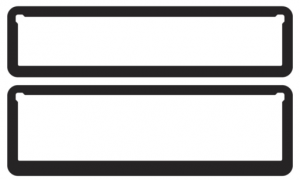 Kingpin Premium Surrounds (6 Letters NSW)